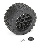 [TEAM LOSI] Wheel and Tire Mounted (2 /ݴ): TEN-MT Ÿ̾