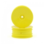 [TEAM LOSI] Team Losi Front Wheel Set (Yellow) (2) (Mini 8IGHT)