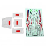 [Axial] Body Panel Set, Clear: Capra 1.9 UTB (AXI230012)