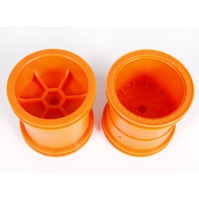 [�˾���ũ] AXIC3363 [Axial] AX31366 2.2 Monster Truck Wheels 63mm Orange (2)