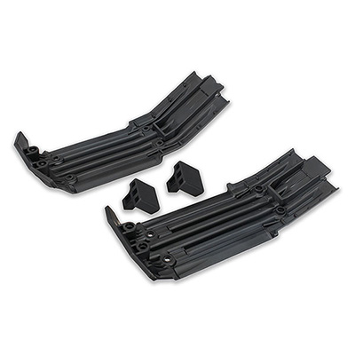 [˾ũ] AX7744 [TRAXXAS] AX7744 Skidplate front (1) rear (1)/ rubber impact cushion (2)