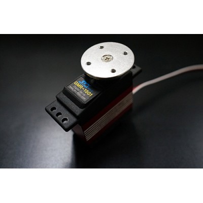 [�˾���ũ]  [�Ϻ�����] GMR-1501 Digital Servo - ���� �ھ��, 12V, 360�� ȸ��, magnetic pot sensor