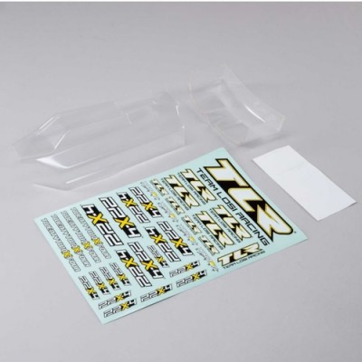 �˾���ũ TLR230017 [TLR Racing] 1/10 Ultra Lightweight Clear Body, Wing: 22X-4