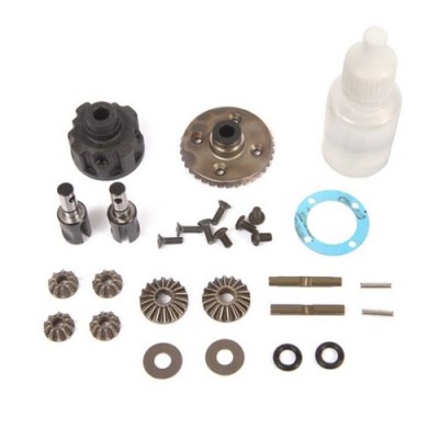 �˾���ũ TLR332086 [TLR Racing] Front Rear Diff Complete Metal: 22X-4
