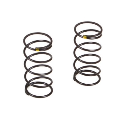 [�˾���ũ] VTR233011 [VATERRA] Front Shock Spring Soft Yellow (2): Twin Hammers V2