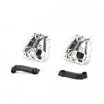 [VATERRA] Diff Cover, Diff Skid Plate Set FR/RR(Vaterra Ascender)