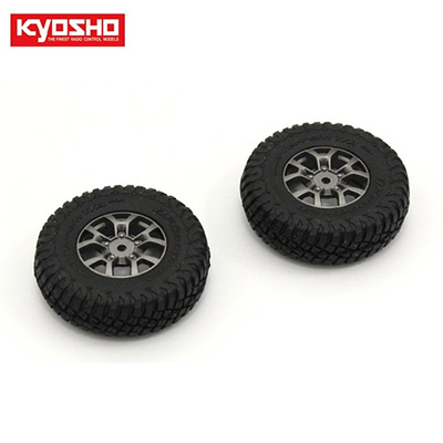 [�˾���ũ] KYMXTH002 [KYOSHO] Premounted Tire/Wheel 2pcs Suzuki Jimny Sierra