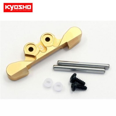 [�˾���ũ] KYMBW025G-3 [KYOSHO] Aluminum Rear Sus Mount (3-deg/Gold)