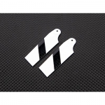 [TR] 65mm Carbon Fiber Tail Blade for 450 Class (White)