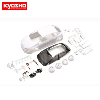 �˾���ũ KYMZN187 [KYOSHO] RENAULT MEGANE White body set(w/Wheels)