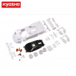 [KYOSHO] McLaren F1 GTR White body set(w/Wheel)