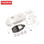 [KYOSHO] McLaren P1 GTR White body set(w/Wheel)