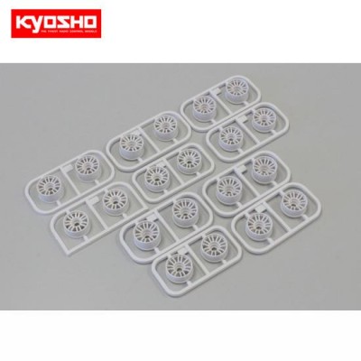 [˾ũ] KYMZH131W [KYOSHO] Multi Offset Wheel SetII(White/RAYS RE30