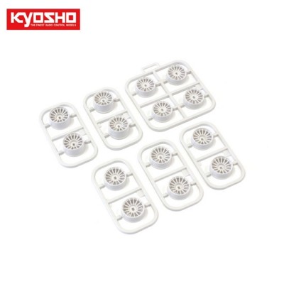 [˾ũ] KYMDH100W [KYOSHO] Multi Offset Wheel Set(White/AWD/14pcs.)