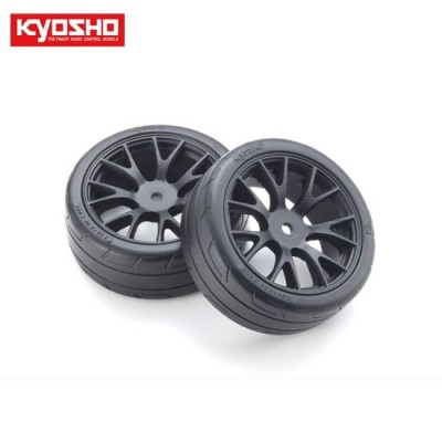[�˾���ũ] KYFATH701BKM [KYOSHO] Premounted TC Tire FZ02 (M/2pcs)