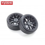 [KYOSHO] Premounted TC Tire FZ02 (M/2pcs)