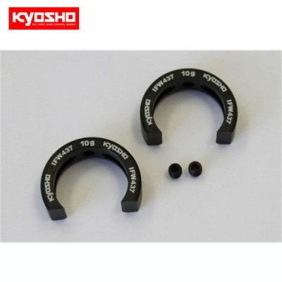 [�˾���ũ] KYIFW437-10 [KYOSHO] Front Knuckle Setting Weight(10g/2pcsMP9