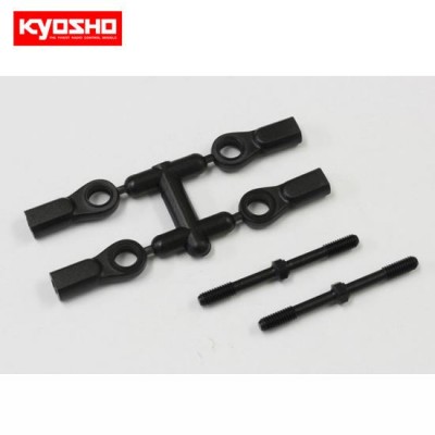 �˾���ũ KYIF332BK [KYOSHO] Steerimg Rod Set(4x46mm/2pcs/MP9)