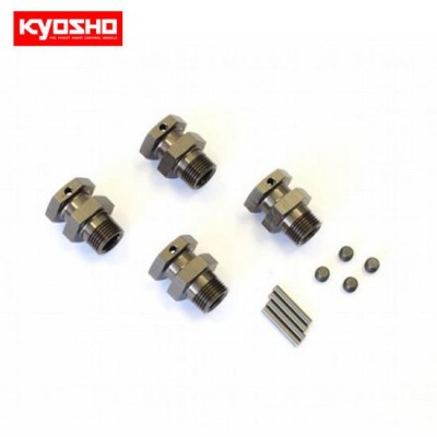 [�˾���ũ] KYIFW328GM [KYOSHO] Wheel Hub (L/Gunmetal/ST-RR Evo/4set)