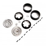 [Axial] 1.9 KMC Machete Beadlock Wheels, Satin (2)