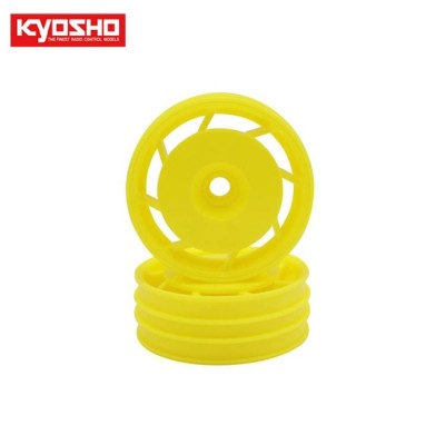 [�˾���ũ] KYUTH001Y [KYOSHO] 8D Front Wheel 50mm (Yellow/2pcs/Ultima)