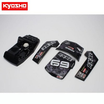[˾ũ] KYEZ025BK [KYOSHO] Outer panel set (Black : AXXE)