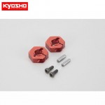[KYOSHO] CRAMP WHEEL HUB(45/RED/FT-5)