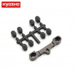 [KYOSHO] Aluminum Front Sus. Holder(FF/Gunmetal)