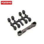 [KYOSHO] Aluminum Front Sus. Holder (FR/Gunmetal)