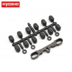 [KYOSHO] Aluminum Rear Sus. Holder (RR/Gunmetal)