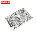 [KYOSHO] Decal (LAZER ZX7)