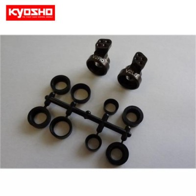 �˾���ũ KYUMW704-0 [KYOSHO] V2 Aluminum Rear Hub Set(0 Degree/RB6/ZX/RT/SC)