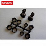 [KYOSHO] V2 Aluminum Rear Hub Set(0 Degree/RB6/ZX/RT/SC)