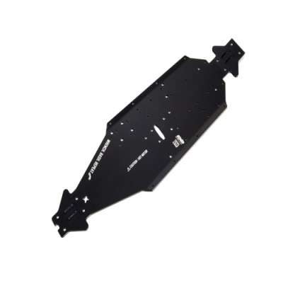 �˾���ũ ARA320570 [ARRMA] ALUMINUM CHASSIS CNC 7075 T6 LWB (BLACK) (1PC)