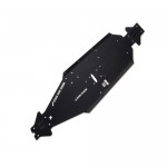 [ARRMA] ALUMINUM CHASSIS CNC 7075 T6 LWB (BLACK) (1PC)