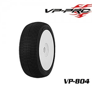 [VP PRO RACING] (1:8 ���� Ÿ�̾� ��)���� VP-804 Turbo Trax Evo M3 RW Rubber Tyre[glued] �Ѻ��� 2������