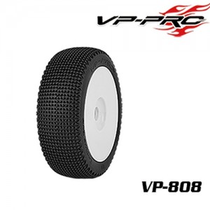[VP PRO RACING] (1:8 ���� Ÿ�̾� ��)���� VP-808 Cactus Evo M3 RW Rubber Tyre[glued] �Ѻ��� 2������