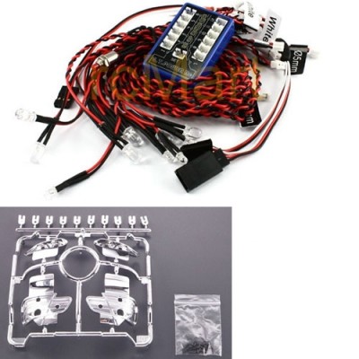 [�˾���ũ] 19433 18233 [GT POWER] RC Car 12 LED lighting 1/10 1/8 HSP Traxxas TAMIYA CC01 D90 SCX10 (BMW M3 �ٵ� LED��Ŷ ����)