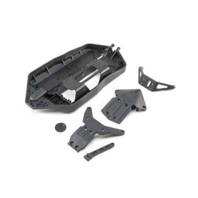 �˾���ũ LOS231035 [TEAM LOSI] Chassis, Skid Plates: TENACITY Monster Truck