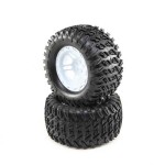 [TEAM LOSI] Tires, Mounted White (2): TENACITY Monster Truck ׳Ƽ  Ÿ̾