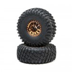 [TEAM LOSI] 2.2 Wheels with BFG Tire, Copper: Lasernut U4