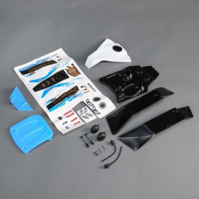 �˾���ũ LOS230075 [TEAM LOSI] Painted Body Set, Blue: Lasernut U4