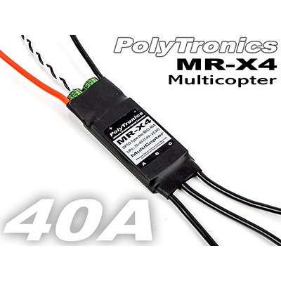[�˾���ũ] PT-MR-X4-Wire [PT] MR-X4 ESC for Multicopters (40A/OPTO/Wire/6S)