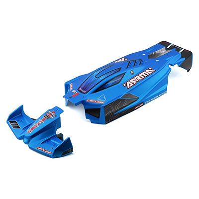 �˾���ũ ARA410004 [ARRMA] LIMITLESS PAINTED DECALLED TRIMMED BODY (MATTE BLUE)