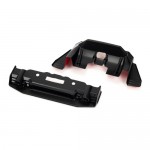[ARRMA] FELONY 6S BLX PAINTED TRIMMED SPLITTER AND DIFFUSER (BLACK/RED)