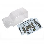 [Axial] 2019 Jeep JLU CRC Body, Clear 