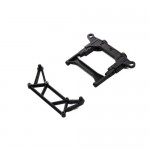 [Axial] Rear Chassis Brace Bumper Body Mount SCX10III