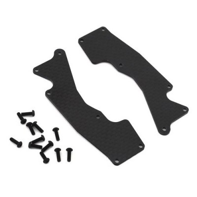 [�˾���ũ] TLR344047 [TLR Racing] Front Arm Inserts Carbon 8XT