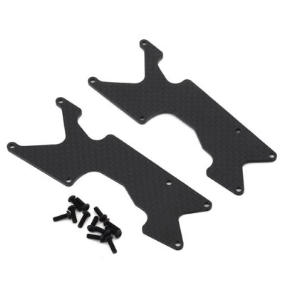 [�˾���ũ] TLR344048 [TLR Racing] Rear Arm Inserts Carbon 8XT
