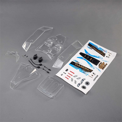 [�˾���ũ] LOS230077 [TEAM LOSI] Clear Body Set: Lasernut U4